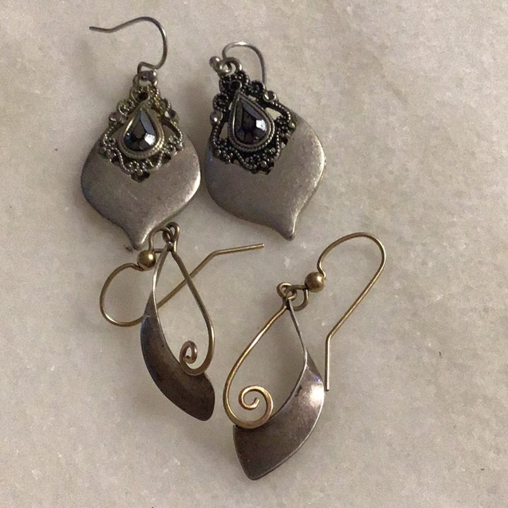 Earrings. Sold